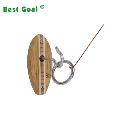 China Handmade Hook and Ring Toss Deluxe Set With 5 ft Telescoping Pole and All Parts for sale