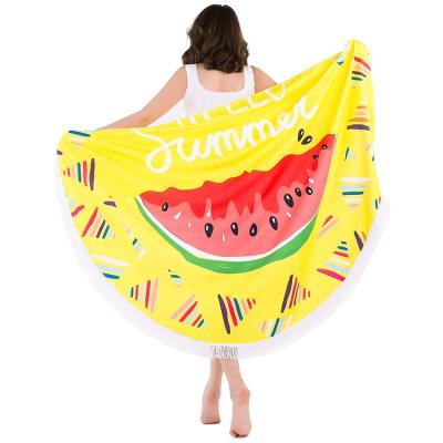 China 2022 new summer fruit tassel beach towel QUICK DRY wholesale sales for sale