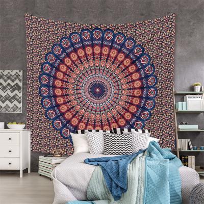 China Art Print Tapestry Bohemian Hippie Pattern Bedroom Decoration Modern Custom Wall Hanging Tapestry for sale