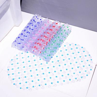 China Viable Wholesale PVC Stones Plastic Bath Mat High Quality for sale