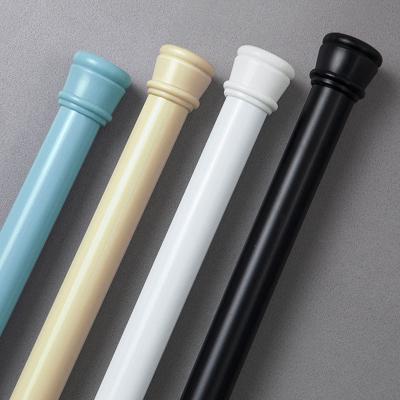 China Shower Curtain Rail Extendable Telescopic Pole Rod Stainless Steel for sale