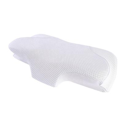 China Orthopedic Memory Foam Anti-static Cutout Pillow Neck Pillow For Neck Pain Sleeping For Side Sleeper Back Sleeper for sale