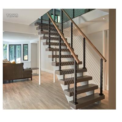 China Wholesale Traditional Hot Sale Cable Railing Cable Railing Design Stainless Steel Stair Railing Post System Modern Stairs Cable Railing for sale