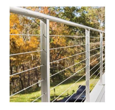 China Taka High Quality Outdoor Deck Wire Rail System Modern Conservatory Vertical Cable Rail System for sale