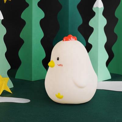 China Dealy Off Function Design Animal Battery Digital Kids Alarm Clock Smart Night Light for sale