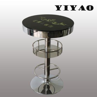 China 2017 Durable Home Furniture Stainless Steel Bar Table for sale