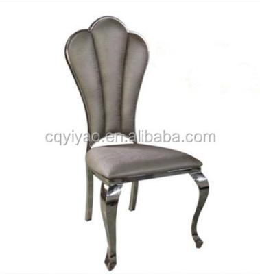 China Modern Stainless Steel Metal Chairs New Environment Friendly Design for sale