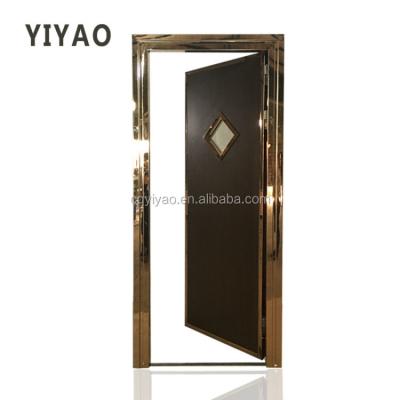 China Soundproof Stainless Steel Door Contemporary Design KTV Leisure Equipments for sale