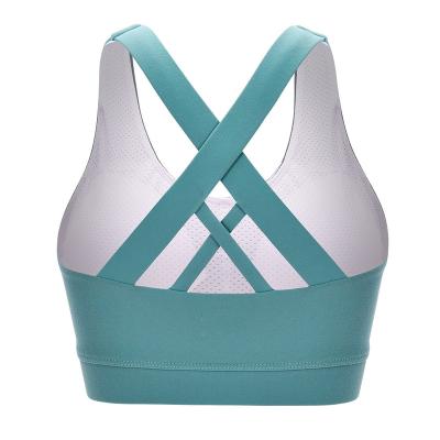 China Cheap price working popular fitness sports bra wholesale breathable plus size women sports bra for sale