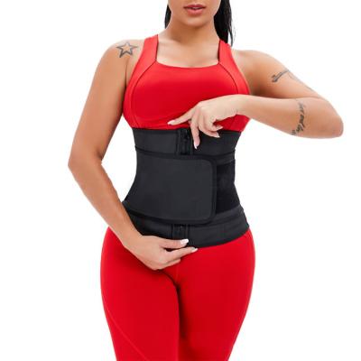 China 100% Private Custom Wholesale Breathable Logo Label Shaper Latex Waist Trainer Women Waist Trainer Slimming Belts With 9 Steel Boned for sale