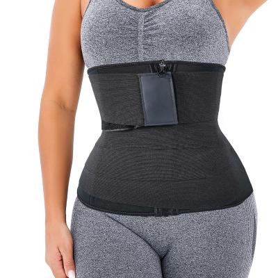 China Breathable Plus Size 3M/4M Women Invisible Tummy Waist Wrap And Waist Trainer Bandage Slimming Belt Lose Weight for sale