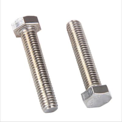 China Industry FAST 18/8 A2-70 m8 Hex Head Bolt ISO4017 for sale