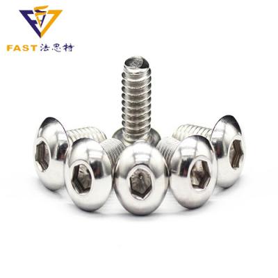 China HEX ANSIB18.3BT Factory Screw Hex Socket Knob Head Machine Screw for sale