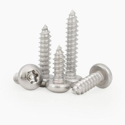 China M3 M4 M5 M6 M8 M10 Pan Head Security Screws Furniture Stainless Steel Self Tapping Screw Manufacturer Torx for sale