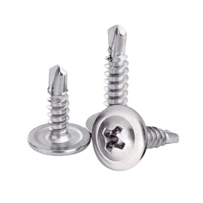 China Stainless Steel Fastener Round Cross Maker Self Drilling Round Head Screw ST3.9ST4.2ST4.8 for sale