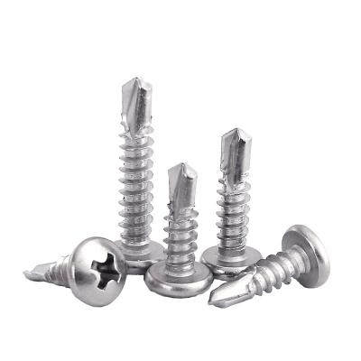 China Reputation Screw Factory Class Quality Stainless Steel DIN7504 1st Cross Recessed Pan Self-Drilling Pan Head Screw Pan Good for sale