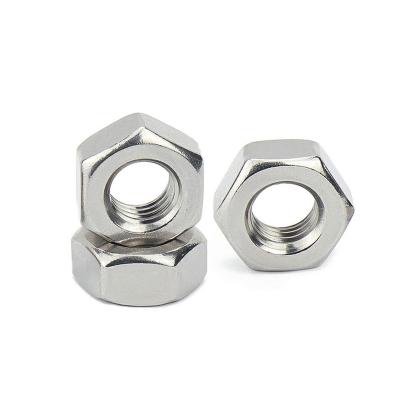 China DIN934 China Heavy Industry Stainless Steel M2-M30 Hex Nut Bolt and Nut Wholesale for sale