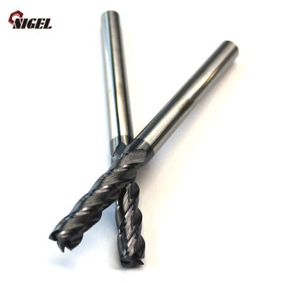 China Custom Tungsten Cobalt Alloy Diamond Milling Cutter For Glass Cutting CNC Tool for sale