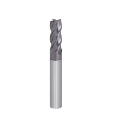 China HRC60 Solid Carbide Cutter 5/64*1/4*1/8*1-1/2 Solid Carbide Endmill CNC Cutter Diameter 4 mm Carbide Endmill 4 Flute With Coating TiSiN for sale