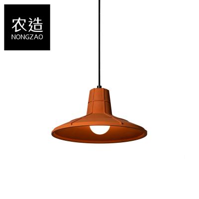 China NONGZAO Farmhouse Skeleton-L Pendant Lamp Vintage Living Room Light Classic Pendant Light Modern Chandelier for sale