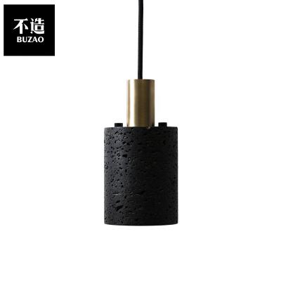 China Nordic Fancy Lava Rocket Black Decoration Modern Design Style BUZAO N Pendant Light Eco-friendly Lamp Eco-friendly for sale