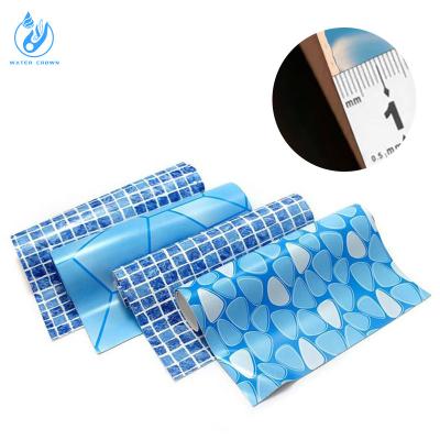 China High Quality One Stop Solution Pool Accessories For Above Ground Pool Mosaic Customized Shape Pool Liner for sale