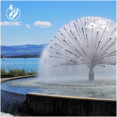 China One Stop Solution Manufacturer Supply Stainless Steel Dandelion Pond Fountain Spout Dance Outdoor Water Fountain Spout for sale