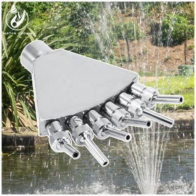 China One Stop Solution High Quality Customized Water Fountain Nozzle Phoenix Tail On Outdoor Fountain Nozzles for sale