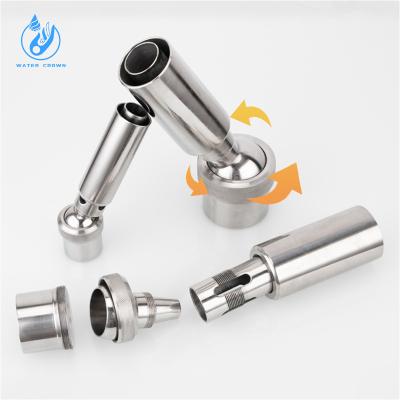 China One Stop Solution New Design Water Fountain Accessories Gas Shower Nozzle Stainless Steel Fountain Nozzle for sale