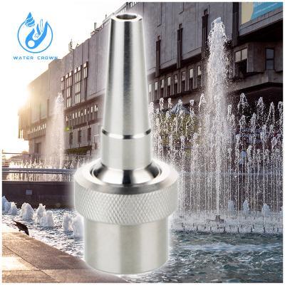 China One Stop Solution Stainless Steel Pond Jet Water Fountain Nozzle Wholesale Hot Selling Adjustable Direct Fountain Nozzle for sale