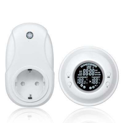 China Hotel OEM White Design Remote Control Thermostat For Heater for sale