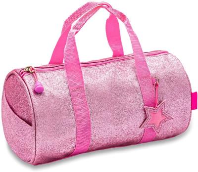 China 2022 Fashion OEM 2022 Glitter Resistant Design Kids Small Duffle Dance Duffle Bag for Girls Boys Sports Gymnastics and Ballet for sale