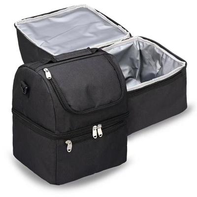 China Breathable Insulated Insulated Cooler Box Picnic Bag Lunch Packing Lunch Hot Cold Adult Bags With Thermos Imperial for sale