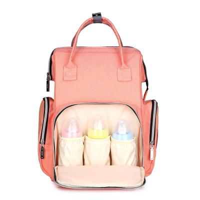 China Large Capacity Maternity Diaper Backpack Fashion Diaper Bag Mommy Travel Bag Baby Care Care for sale