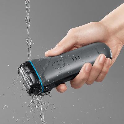 China Xiaomi Youpin SMATE Single Blade Portable Men's Electric Shaver IBS 3 Cutter Head Electric Shaver 7000R/Min Strong Power Waterproof ST-W382 for sale