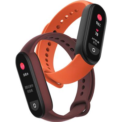 China Original Smart Heart Rate Fitness Sport Wireless Wristband Touch Screen Version Xiaomi MI Global Band 6 Miband Screen Wristband For Kids for sale