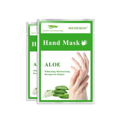 China OEM Nourishing Organic Hand Care Lavender Disposable Exfoliating Paraffin Moisturizing Peeling Glove Hand Masks for sale