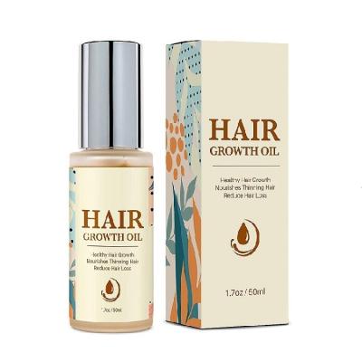 China Hair-Loss Prevention Private Label 100% Natural Organic Vegan Hair Care Products Healthy Hair Growth Oil for Men And Women for sale