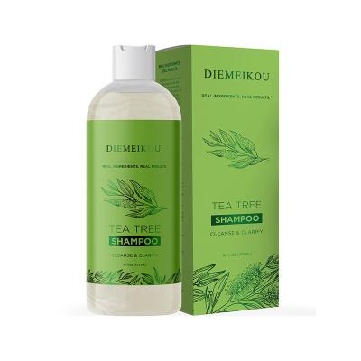 China Color-Protecting Tea Tree Oil Shampoo Vitamin C Peppermint Fights Dandruff and Dry Scalp Clarifying Shampoo for Oily Hair for sale