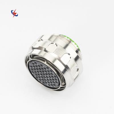 China Aluminium alloy New product explosion D38999 MIL-DTL-38999 53 pin waterproof connector  Hot sale aviation connectors plug and socket for sale