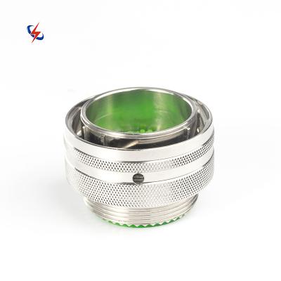 China Aluminium alloy Professional Manufacturers D38999 circular connector 128 pin for Aerospace industry Male And Female Aerospace Connectors for sale