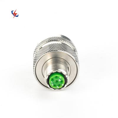 China Aluminium alloy Quick Shipping Product 6 PIN CONNECTOR D38999 waterproof sockets aviation connectors plug and socket for Aerospace industry for sale