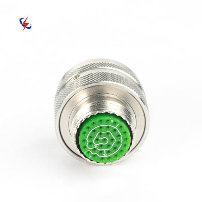 China Aluminium alloy Circular connector D38999 37 core High temperature resistance for spaceflight aviation connectors plug waterproof sockets for sale