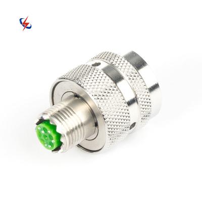 China Aluminium alloy Professional Manufacturers D38999 6 pin circular push-pull connector Male connector waterproof electrical connector plug for sale