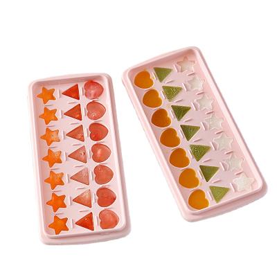 China Sustainable Non-Stick Food Grade Candy Making Or Gelatin Setting Creative Silicon Molds And Ice Cube Tray for sale