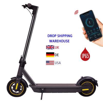 China EU Warehouse Unisex 10 Inch Tire Motor 350w 2 Wheel Kick Foldable Adults E Electric Scooter for sale