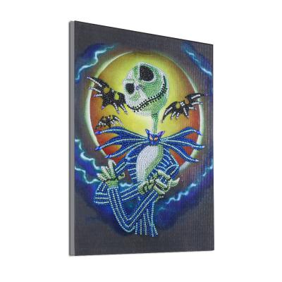 China Factory Supply Halloween Diamond Embroidery DIY Crystal Rhinestone Halloween Diamond Painting 5D Diamond Art Kits for Adults and Kids for sale