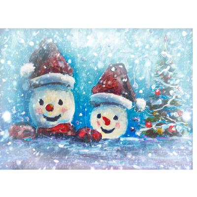 China Snowman Diamond Painting Christmas Kits DIY Diamond Painting Full Drill 30*40cm Weihnachten Diamondpainting 5D for adults and children for sale