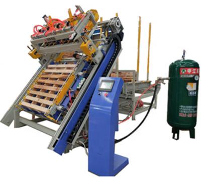 China 2023 hot selling Wood Pallet Automatic Making/nailing Machine With Adjustable Sizes for sale