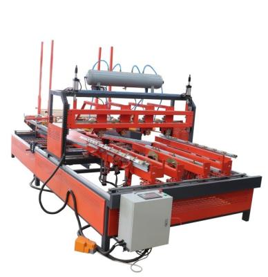 China Máquina de fabricación automática de paletas de madera de venta caliente Europa Stringer Pallet Nailing Machine para granjas a precios competitivos en venta